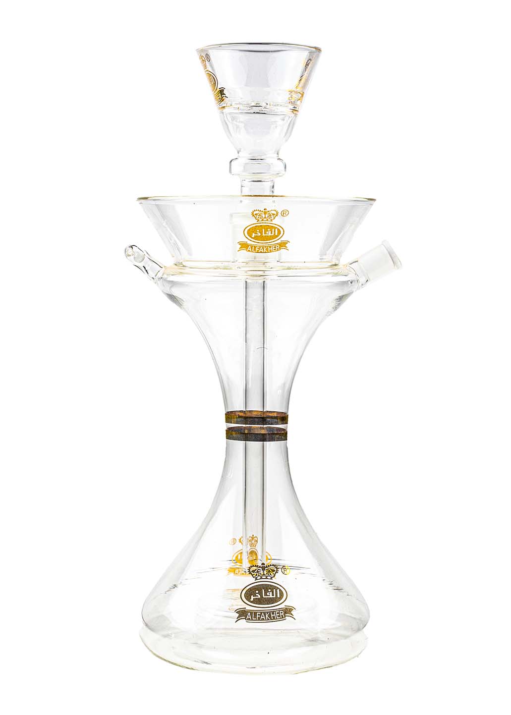 Al Fakher Glass Hookah - Cigar